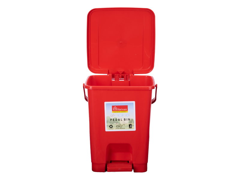 Square Pedal Bin 30L